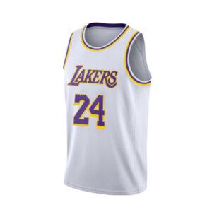 Ehot Lakers 24 White Jersey Basketball Jersey 492833