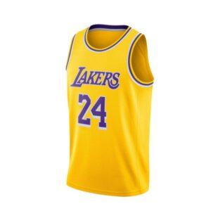 Ehot Lakers 24 Yellow Jersey Basketball Jersey 492826