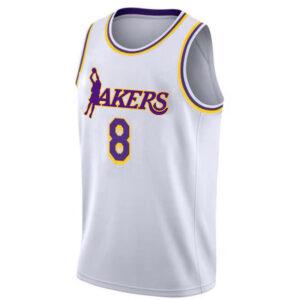 Ehot Lakers 8 White Jersey Basketball Jersey 492847