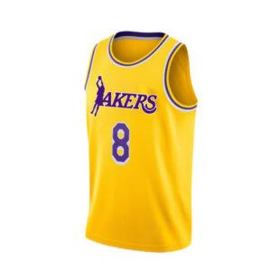 Ehot Lakers 8 Yellow Jersey Basketball Jersey 492840