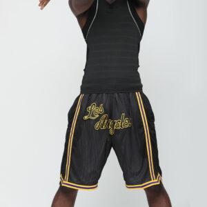 Ehot Los Angeles Lakers Black Shorts 491950