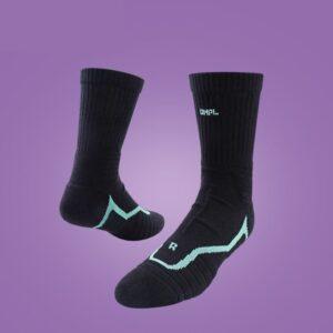 Sports socks Ehot Mamba Black Crew Socks 502555