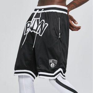 Basketball Shorts Ehot Nets Patch Black Shorts 490636