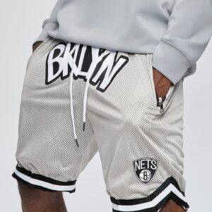 Basketball Shorts Ehot Nets Patch Gray Shorts 490627