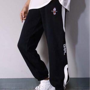 Sweatpants Ehot Panda Black Pants 501190