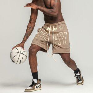 Basketball shorts Ehot Play Brown Shorts 490789