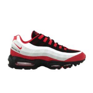 Nike Air Max 95 Id Black Varsity Red Gray White White 314250 991