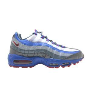 Nike Air Max 95 Premium Flint Gray Stealth Orange 313071 002