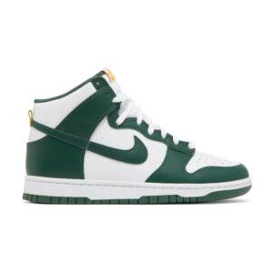 Nike Dunk High Retro Sneakers Noble Green/University Gold/White DD1399 300