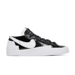 Sacai x Nike Blazer Low Black Patent DM6443 001