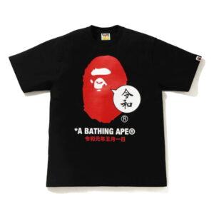 T-shirt BAPE Ape Head Beautiful Harmony Tee Black Black 516298