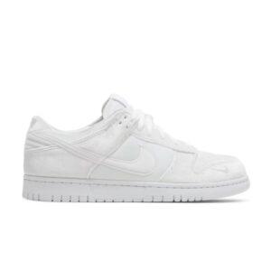 Dover Street Market x Nike Dunk Low White Velvet White/White/White DH2686 100