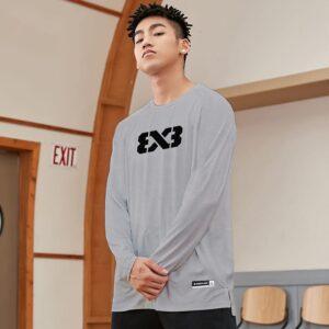 T-shirt Ehot 3X3 League Gray Longsleeve 512881