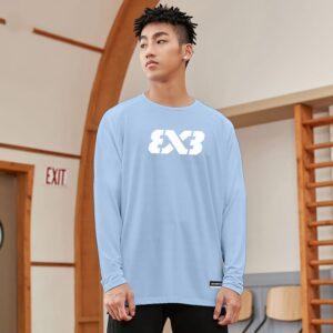 T-shirt Ehot 3X3 League Light Blue Longsleeve 512804