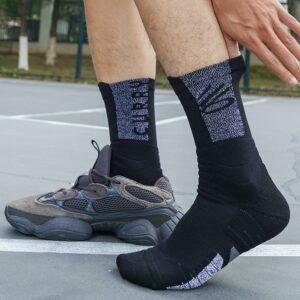 Sports socks Ehot Curry Black-Grey Quarter Socks 503200