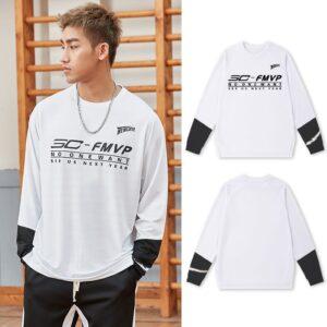 T-shirt Ehot Curry MVP White Longsleeve 510657