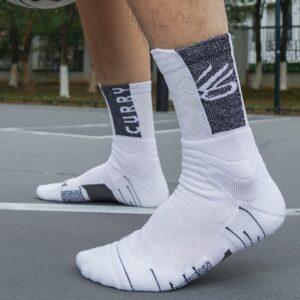 Sports socks Ehot Curry White-Grey Quarter Socks 503196