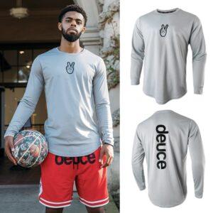 T-shirt Ehot Deuce Gray Longsleeve 510699