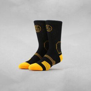 Sports socks Ehot Kobe Black Quarter Socks 505267