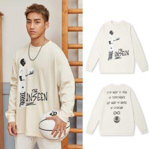 T-shirt Ehot Unseen Beige Longsleeve Grey 510082