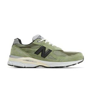 Sneakers JJJJound x New Balance 990v3 Made In USA Olive Black M990JD3