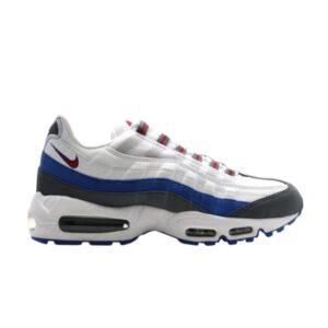 Nike Air Max 95 White Varsity Red Flint Gray Blue 609048 163