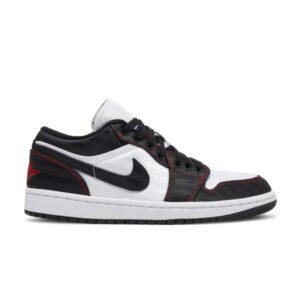 Wmns Air Jordan 1 Low SE Utility White Black Red DD9337 106