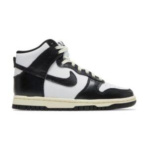 Sneakers Wmns Nike Dunk High Vintage Black Black/White DQ8581 100