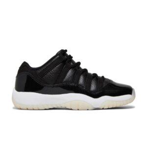 Air Jordan 11 Retro Low GS 72-10 Black 528896 001