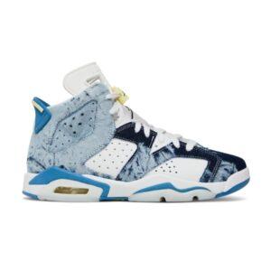 Air Jordan 6 Retro GS Washed Denim 2022 DM9045 100