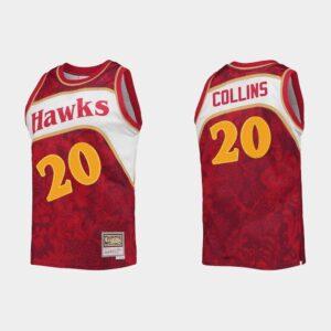 Atlanta Hawks #20 John Collins Lunar New Year Limited Red Jersey Basketball Jersey 530131