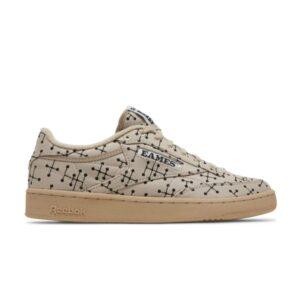 Eames Office x Reebok Club C 85 Dot Pattern Sneakers White GY1069