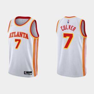 NBA 75th Anniversary Atlanta Hawks #7 Jarrett Culver Association White Jersey 519257