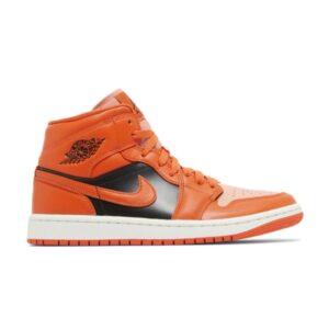 Wmns Air Jordan 1 Mid SE Rush Orange DM3381 600