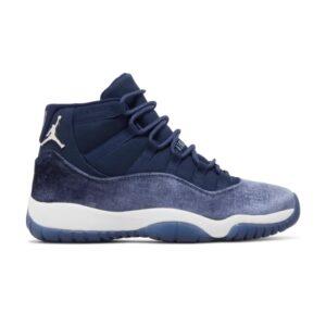 Wmns Air Jordan 11 Retro Navy Velvet Sneakers AR0715 441