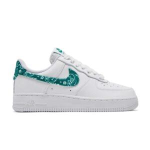 Wmns Nike Air Force 1 '07 Essentials Green Paisley Grey DH4406 102