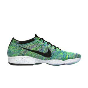 Wmns Nike Zoom Flyknit Agility Potion Sneakers Blue 698616 503