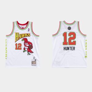 Atlanta Hawks #12 De'Andre Hunter BR Remix Future White Jersey 536516