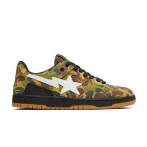 BAPE Sk8 Sta ABC Camo Sneakers White 1H20191042