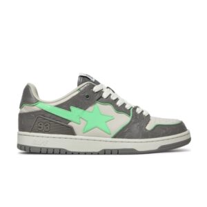 Sneakers BAPE Sk8 Sta Gray Green 1H80191018