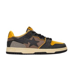 BAPE Sk8 Sta Yellow Sneakers 1I20191022