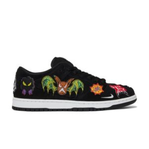 Neckface x Nike Dunk Low Pro SB Black Black/White/Multi-Color DQ4488 001