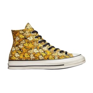 Peanuts x Converse Chuck 70 High Woodstock Camo Sneakers A01871C