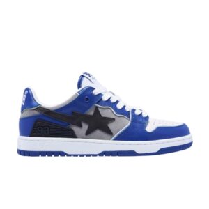 Sneakers Wmns BAPE Sk8 Sta #1 Navy Blue 1I80291010 BLU