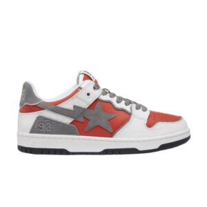 Sneakers Wmns BAPE Sk8 Sta #4 L1 Red Green 1H80291017 RED