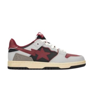 Sneakers Wmns BAPE Sk8 Sta #4 Red Blue 1I20291020