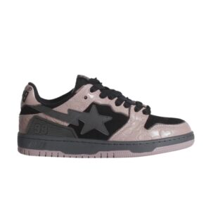 Sneakers Wmns BAPE Sk8 Sta #5 L1 Pink Black 1H80291016