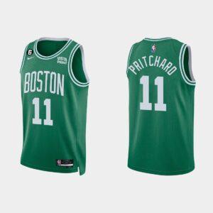 Basketball Jersey 2022-23 Boston Celtics #11 Payton Pritchard Icon Kelly Green Jersey Yellow 552969