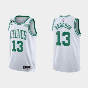 Basketball Jersey 2022-23 Boston Celtics #13 Malcolm Brogdon Association White Jersey White 554175