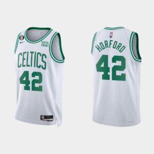 Basketball Jersey 2022-23 Boston Celtics #42 Al Horford Association White Jersey Red 556019